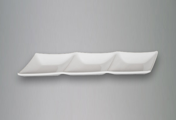 三格調(diào)味碟