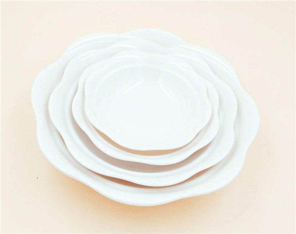 玉瓷系列 花邊碗