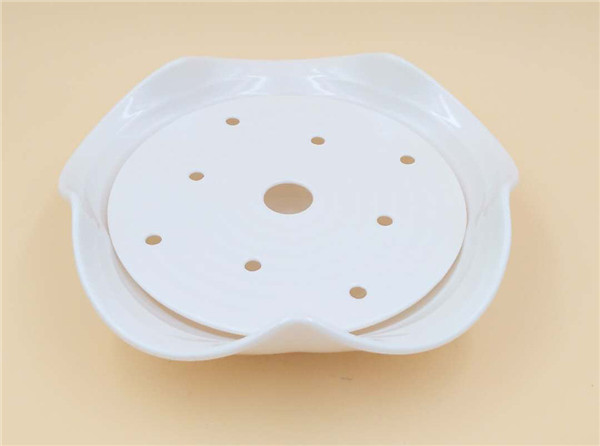 玉瓷系列 花邊圓深盤