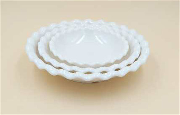 玉瓷系列 浪邊深盤