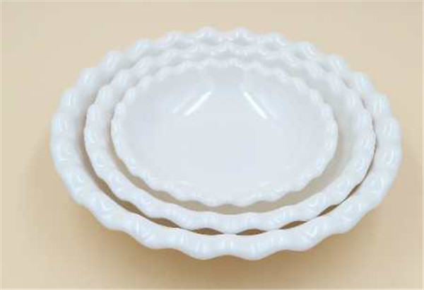 玉瓷系列 浪邊深盤