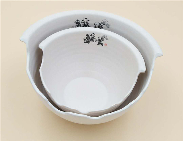 竹纖維系列 缺口磨砂碗