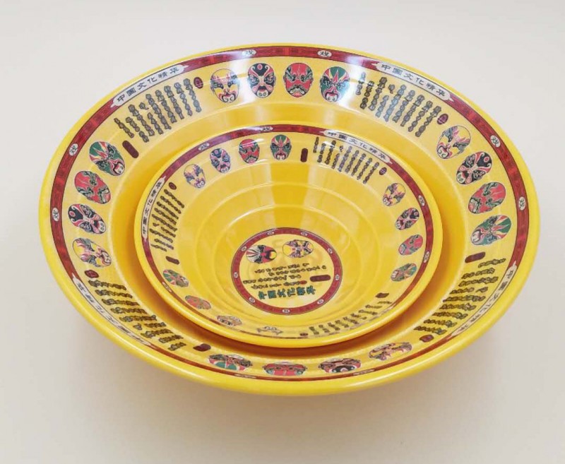 臉譜系列 螺紋碗