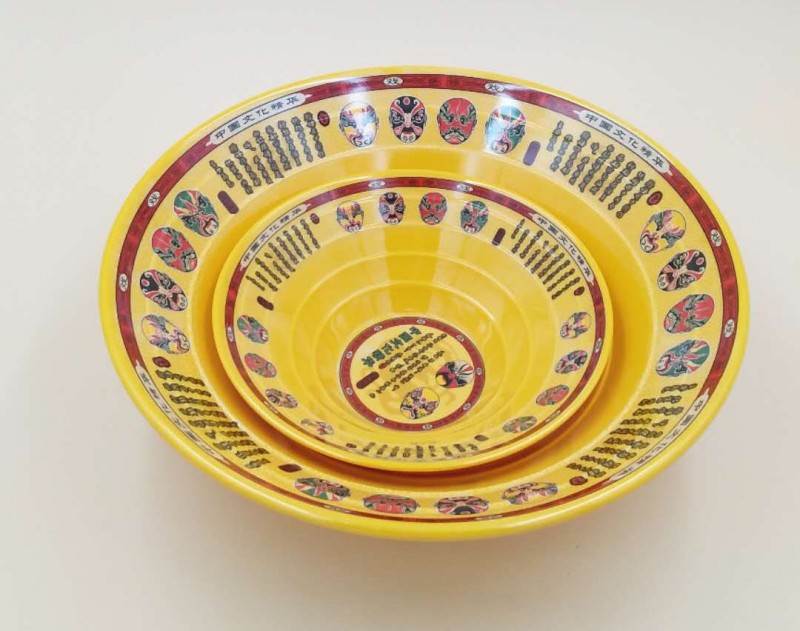 臉譜系列 螺紋碗