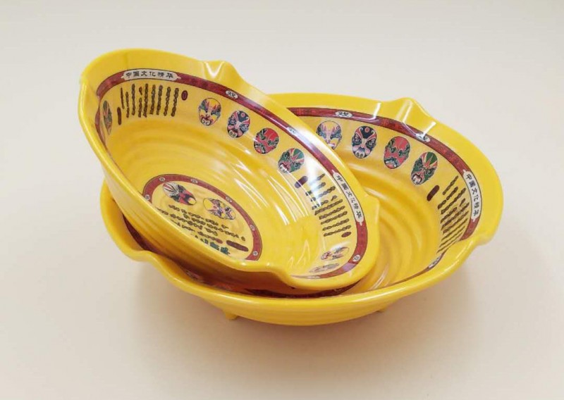 臉譜系列 四角碗