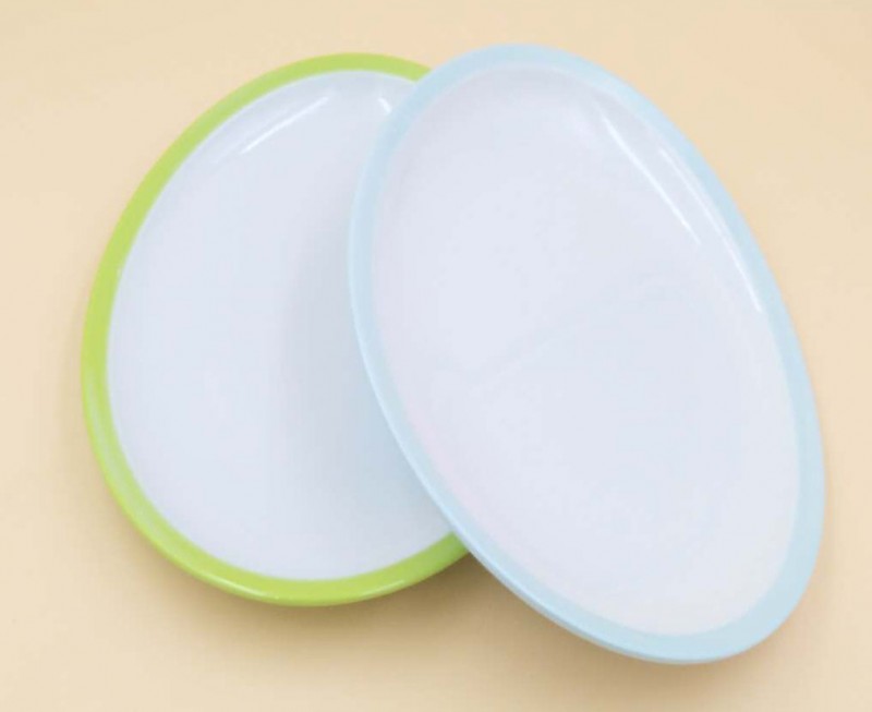 雙色系列 橢圓盤